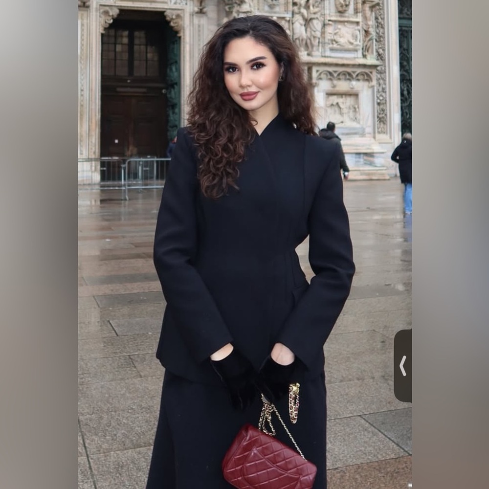 Zara NEW Black Tailored Blazer Jacket